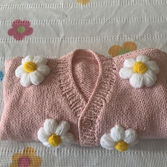 Handmade Girl Cardigan - Picture 6 of 7